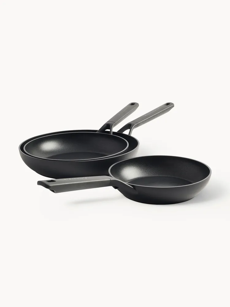 Набор сковород KitchenAid, 3 шт., чёрный