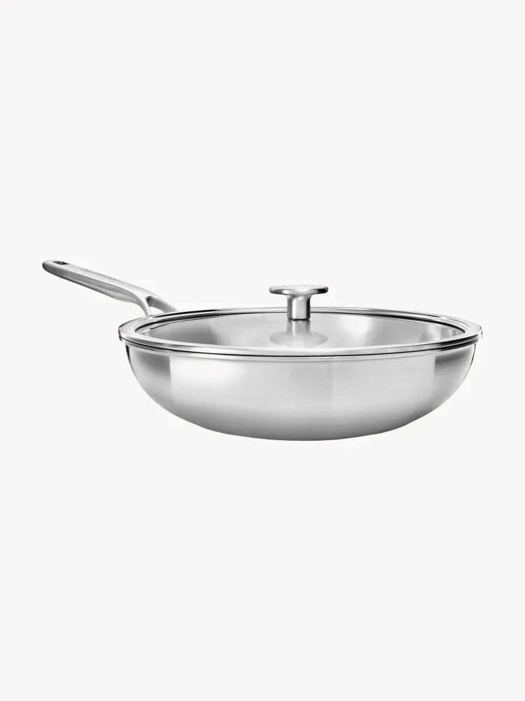 Вок KitchenAid со стеклянной крышкой, 28 см