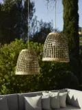 Newgarden Уличный светильник Positano подвесной на аккумуляторе с пультом, 33 х 35 см — фото 4