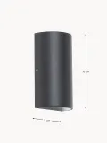 Nordlux Уличный настенный светильник Rold, чёрный — фото 2