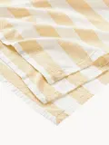 Oyoy Living Design Скатерть Strip в полоску хлопковая 140х200 см, Dla 4-6 персон (Ш 140 × Д 200 см), Белый — фото 3