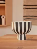 Oyoy Living Design Чаша декоративная из каменной керамики Toppu, диаметр 15 см, Ø 15 × 13 см, Чёрный — фото 3