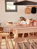 Oyoy Living Design Чаша декоративная из каменной керамики Toppu, диаметр 15 см, Ø 15 × 13 см, Светлый розовый — фото 2