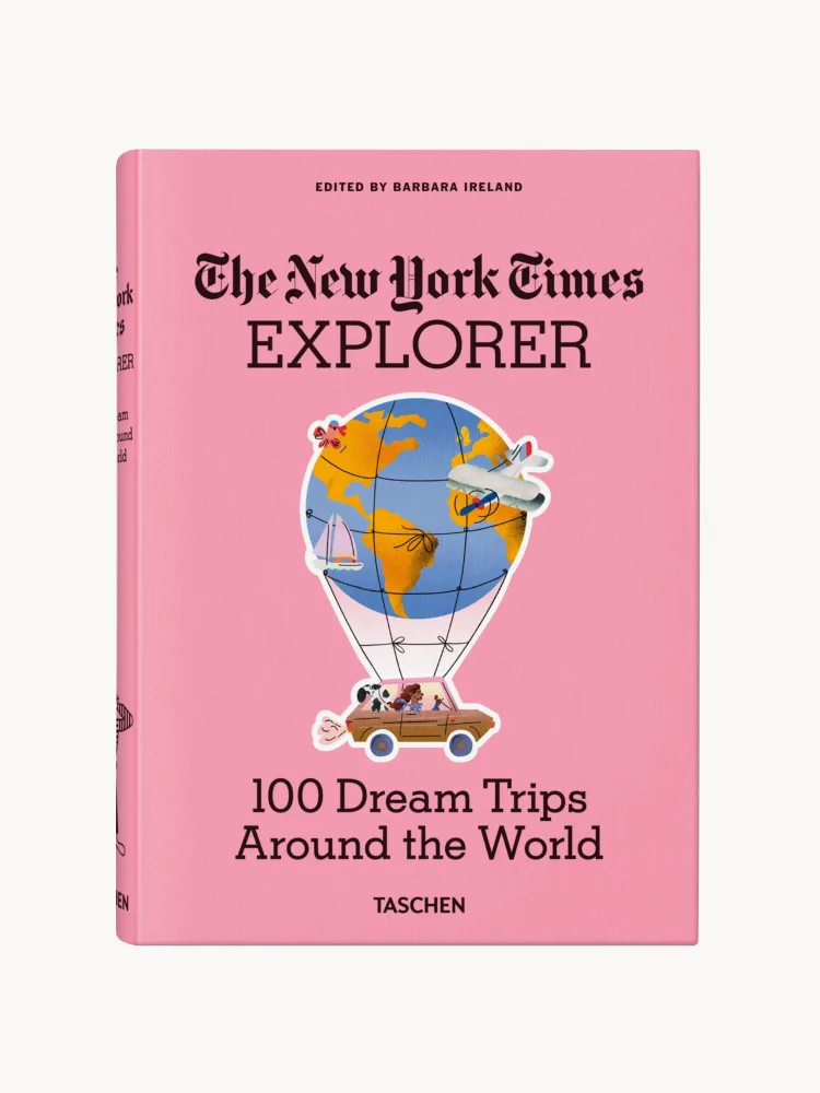 TASCHEN Книга The New York Times Explorer о 100 маршрутах по миру, 712 страниц, формат 17х24 см