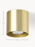 Westwing Collection Потолочный светильник Roda накладной спот, золотистый — фото 2