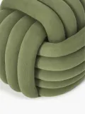 Westwing Collection Пуф Twist плетёный, Ш 54 × В 45 см, Оливковый зелёный — фото 8