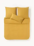 Westwing Collection Пододеяльник Biba, Ш 135 × Д 200 см, Горчичный — фото 5