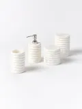 Westwing Collection Стакан для зубных щеток Orta из белого мрамора — фото 5
