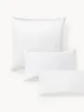 Westwing Collection Наволочка Comfort из хлопкового сатина, Ш 50 × Д 80 см, Белый — фото 1