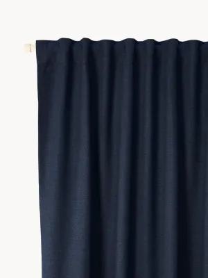 Westwing Collection Комплект штор Jensen темно-синий