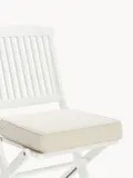 Westwing Collection Подушки на стул Zoey хлопковые молочно-белые 40х40 см, 2 шт — фото 3