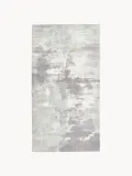 Westwing Collection Ковер Aviva с коротким ворсом из полиэстера для гостиной и спальни, 80 x 150 см, оттенки серого — фото 1