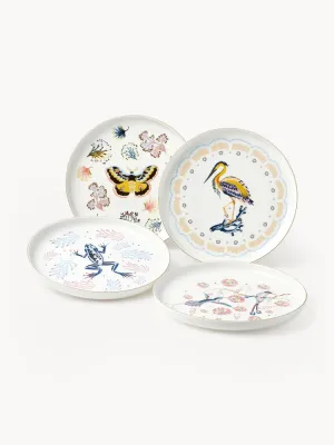 Westwing Collection Набор тарелок больших Flamboyant, 4 предмета