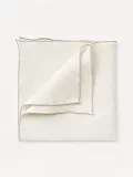Westwing Collection Салфетка сервировочная Kennedy изо льна с окантовкой, 45х45 см — фото 1