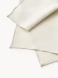 Westwing Collection Салфетка сервировочная Kennedy изо льна с окантовкой, 45х45 см — фото 2