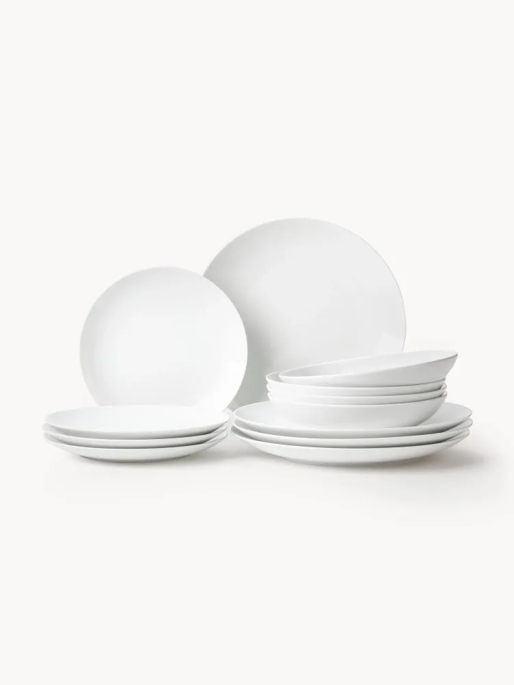 Westwing Collection Набор посуды Delight Modern на 4 персоны, 12 предметов