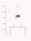 Westwing Collection Светильник подвесной Lace, Ø 50 × В 25 см, Разноцветный — фото 2