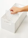 Yamazaki Корзина для овощей Tower из пластика, белая, 32 см — фото 3