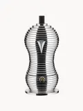 Alessi Кофеварка гейзерная Pulcina алюминиевая на 70 мл, высота 17 см, для газовых и электрических плит, серебристая с чёрным — фото 2