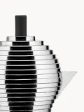 Alessi Кофеварка гейзерная Pulcina алюминиевая на 70 мл, высота 17 см, для газовых и электрических плит, серебристая с чёрным — фото 6