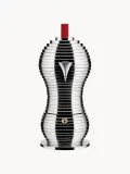 Alessi Гейзерная кофеварка Pulcina на 150 мл из литого алюминия, для газовых и электрических плит, серебристая с красным — фото 6