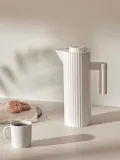 Термос-кувшин Alessi Plissé, 1 л, разбитый белый — фото 4
