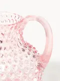 Кувшин Anna von Lipa Hobnail из выдувного стекла, 2 л, розовый — фото 2
