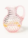 Кувшин Anna von Lipa Hobnail из выдувного стекла, 2 л, розовый — фото 4
