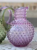 Кувшин Anna von Lipa Hobnail из выдувного стекла, 2 л, сиренево-оливковый — фото 5