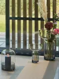 Aytm Ваза Torus из выдувного стекла высотой 33 см, Ø 25 × В 33 см, Тёмный зелёный — фото 3