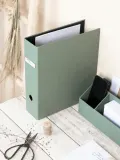 Bigso Box of Sweden Папка-регистратор Archie II формата А4, шалфейный зеленый — фото 4