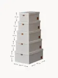 Store It Комплект коробок для хранения Premium, 5 предметов, арт. G21474 — фото 2