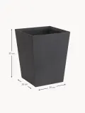 Bigso Box of Sweden Ведро мусорное Sofia картонное, 16 л, Ш 26 × В 33 см, 16 л, Антрацитовый — фото 2
