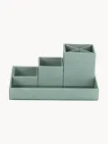 Bigso Box of Sweden Органайзер настольный Lena, набор из 4 предметов, комплект разных размеров, Шалфейный зелёный — фото 2