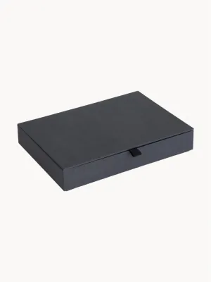 Bigso Box of Sweden Шкатулка для украшений Precious плоская с ручкой, арт. G36103