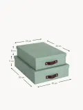 Bigso Box of Sweden Комплект коробок для хранения Rasmus, 2 предмета — фото 2
