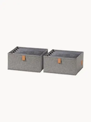 Store It Комплект коробок для хранения Premium, 2 предмета, арт. G68385