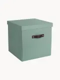 Bigso Box of Sweden Коробка для хранения Logan с крышкой и кожаной ручкой, арт. G77561 — фото 1
