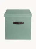 Bigso Box of Sweden Коробка для хранения Logan с крышкой и кожаной ручкой, арт. G77561 — фото 4