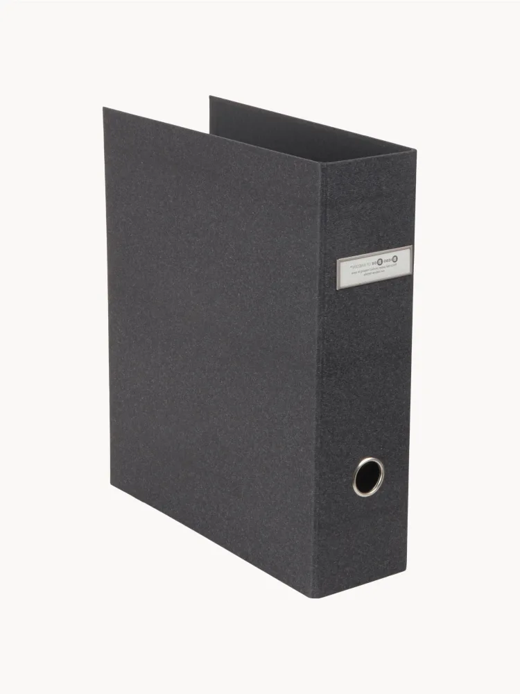 Bigso Box of Sweden Папка-регистратор Archie II формата А4, антрацитовый