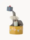 Bloomingville Mini Подсвечник детский Flor в виде морского льва из полирезина, высота 19 см, разноцветный — фото 3