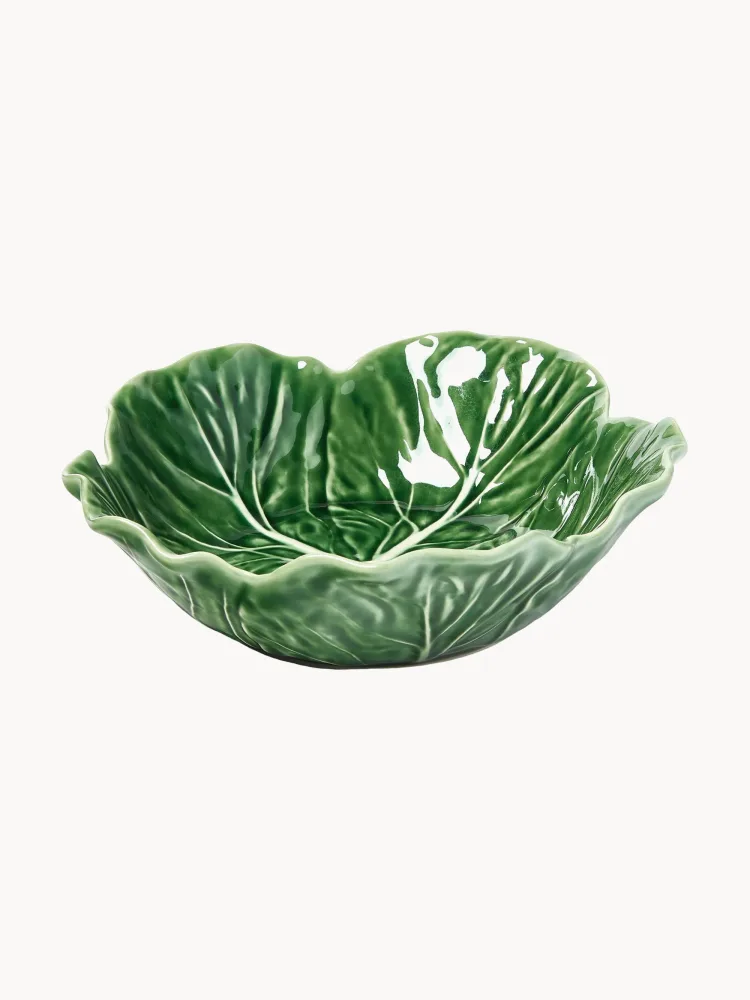 Bordallo Pinheiro Набор мисок Cabbage в форме листа, 2 предмета
