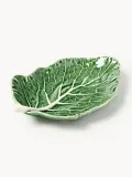 Bordallo Pinheiro Блюдо Cabbage с ручной росписью, в форме листа капусты, компактное — фото 2