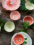 Набор мисочек byon Poppy из керамики ручной работы, красные, 2 шт — фото 4