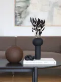 Cooee Design Декоративный объект Knot из керамики с ручной росписью, Ш 12 × В 6 см, Чёрный — фото 4