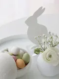 Cooee Design Поднос декоративный круглый Circle, диаметр 40 см, Ø 40 см, Белый — фото 7