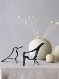 Cooee Design Декоративный объект Woody Bird ручной работы, Ш 20 × В 14 см, Чёрный — фото 4