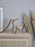 Cooee Design Декоративный объект Woody Bird ручной работы, Ш 20 × В 14 см, Светлое дерево натуральное — фото 5