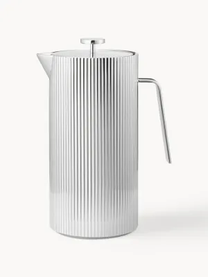 Georg Jensen Френч-пресс Bernadotte на 1 л из полированной нержавеющей стали с двойными стенками, высота 22 см