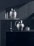 Сахарница Georg Jensen Bernadotte из нержавеющей стали с ложкой — фото 3
